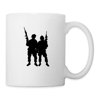 Militär Einheit Army Armee Weihnachten Geschenk - Tasse - Weiß - Rechts