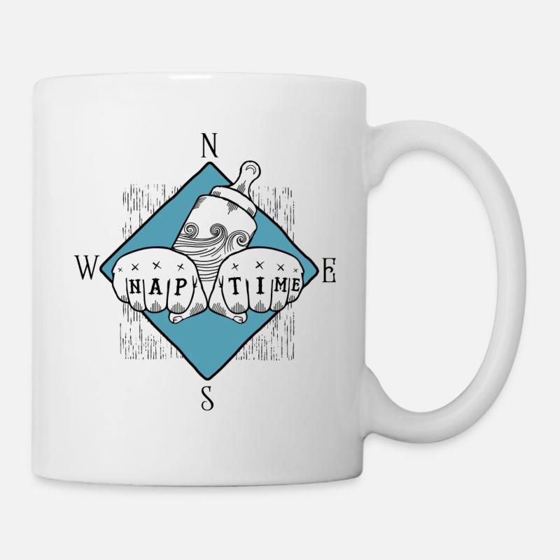Heure de la sieste - Mug blanc - blanc
