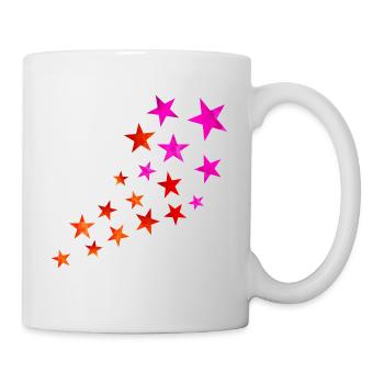 shooting star - Mug - white - Right