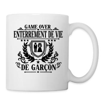 Enterrement de vie de garçon - Game Over - Mug - white - Right