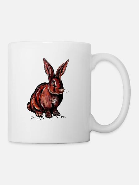 Rabbit - Mug - white