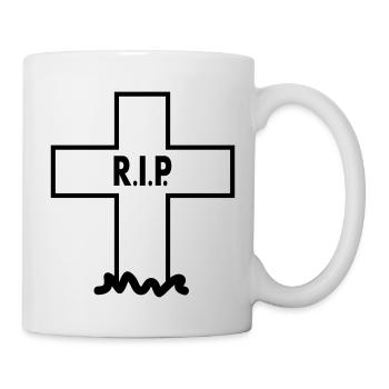 RIP Cross - Mug - white - Right