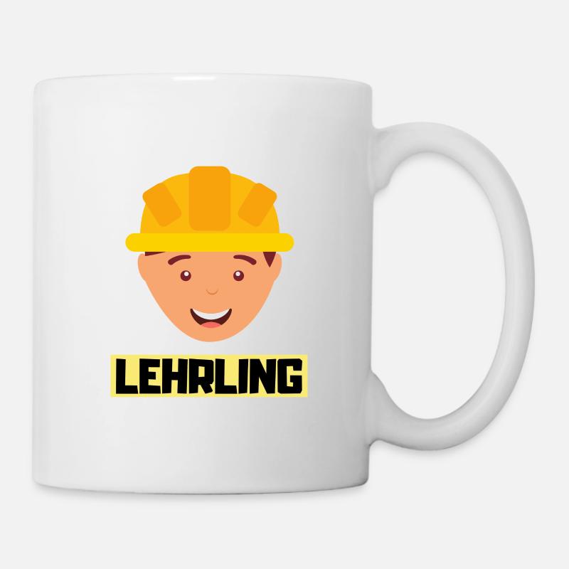 Lehrling Stift - Tasse - Weiß