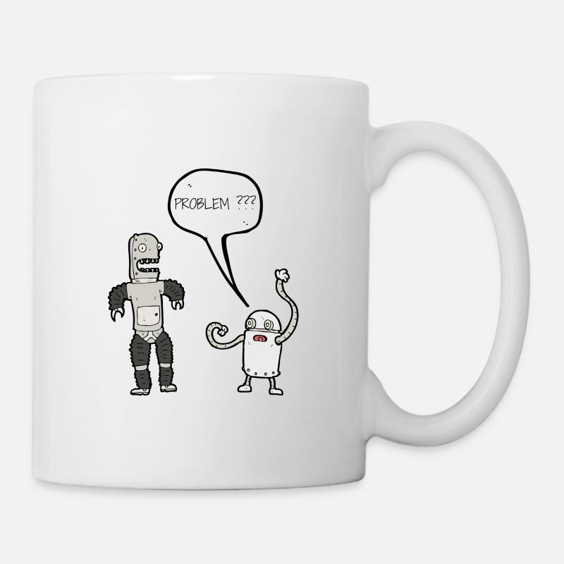 Roboter Problem? - Tasse - Weiß