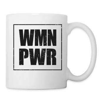 Woman Power Starke Frauen - Tasse - Weiß - Rechts
