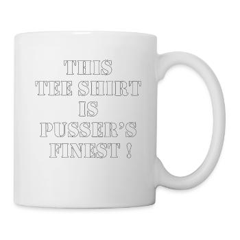 Pusser's finest - Mug - white - Right