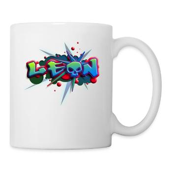 leon_a_012014 - Tasse - Weiß - Rechts