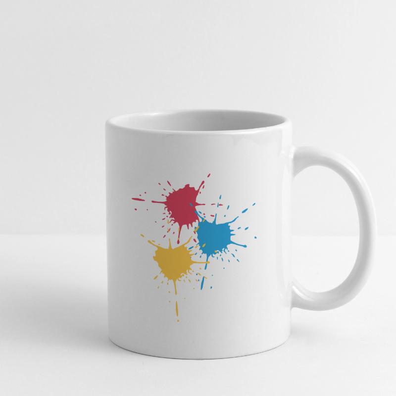 3 basic colors - Splash - V3 Mug