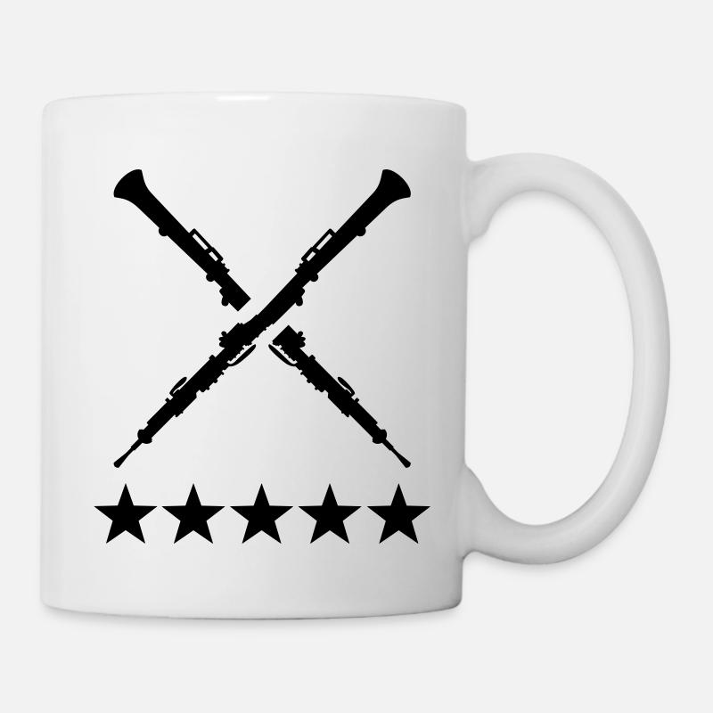 Oboe - Tasse - Weiß