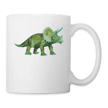 triceratops_06201401 - Tasse - Weiß - Rechts