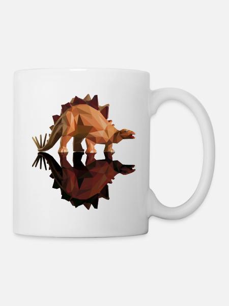stegosaurus_06201403 - Tasse - Weiß
