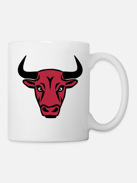 Taureau - Mug blanc - blanc