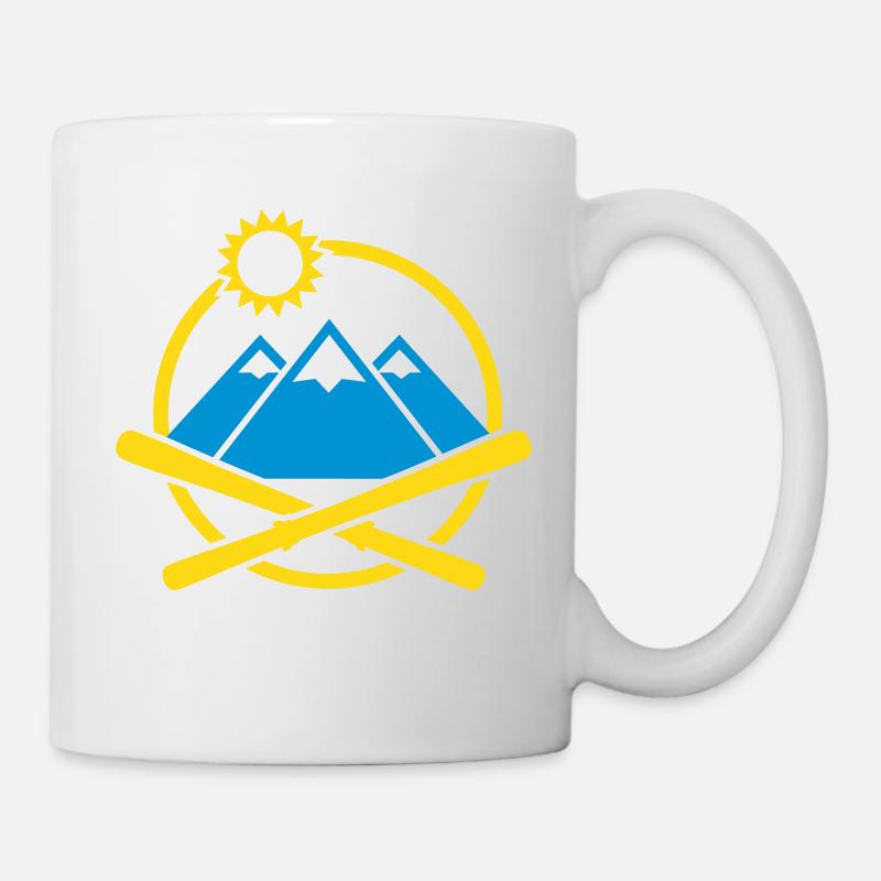 Ski - Tasse - Weiß