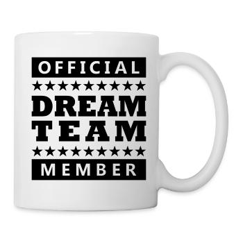 Official Dream Team - Mug blanc - blanc - Droite