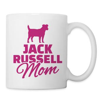 Jack Russell - Tasse - Weiß - Rechts