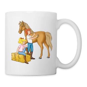 Bibi und Tina - Striegeln Amadeus - Tasse - Weiß - Rechts