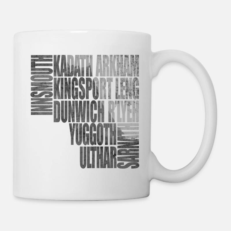 Lieux lovecraftiens - Mug blanc - blanc