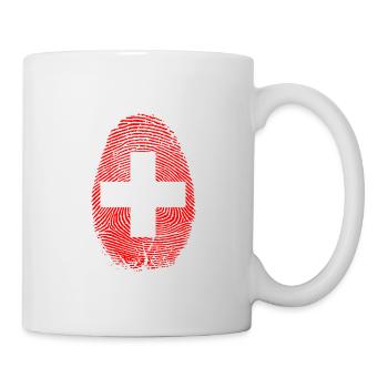 Suisse - Mug blanc - blanc - Droite