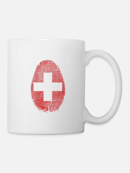 Schweiz - Tasse - Weiß