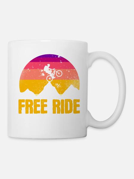Freeride - Tasse - Weiß