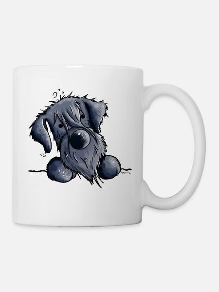 Schnauzer - Mug - white