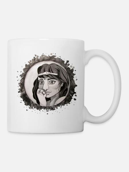 anneau - Mug blanc - blanc