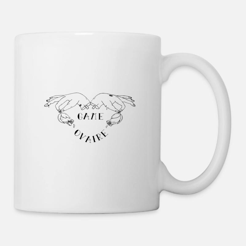 SPIEL OVAIRE - Tasse - Weiß