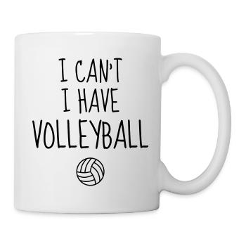 Volleyball - Volley Ball - Volley-Ball - Sport - Mug - white - Right