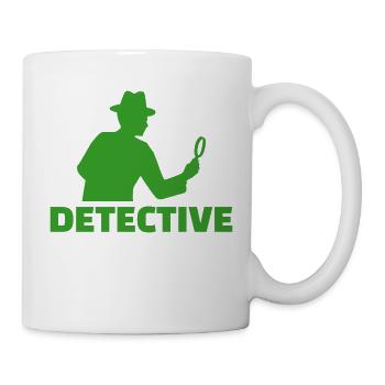 Detective - Mug blanc - blanc - Droite