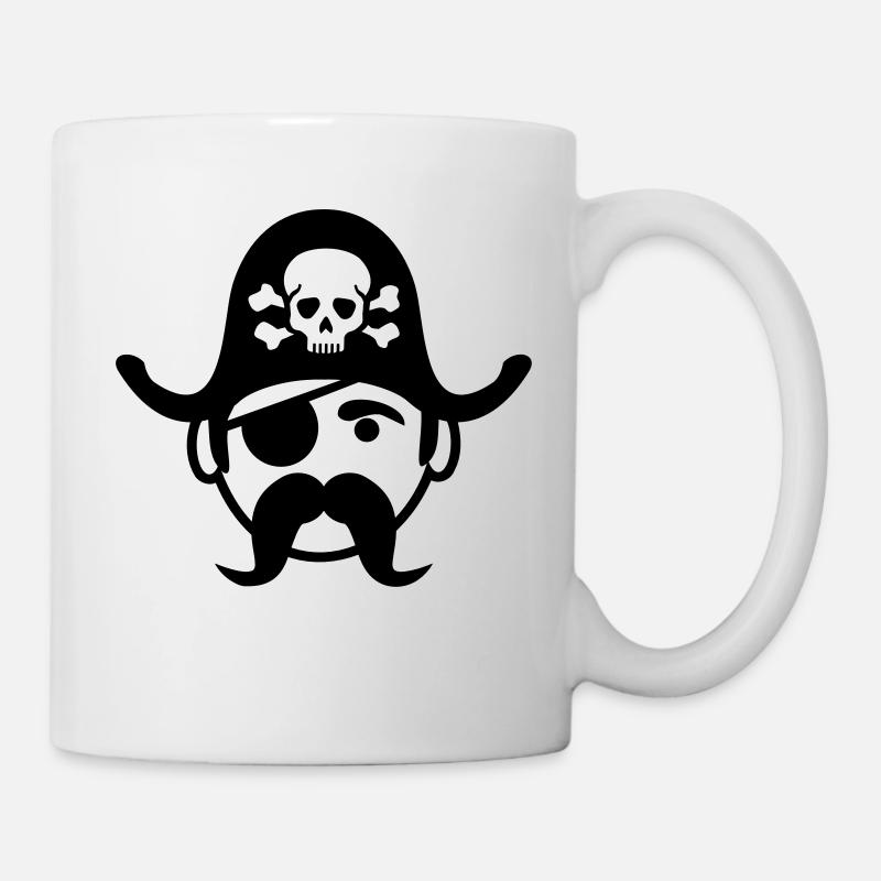 Pirate - Mug blanc - blanc