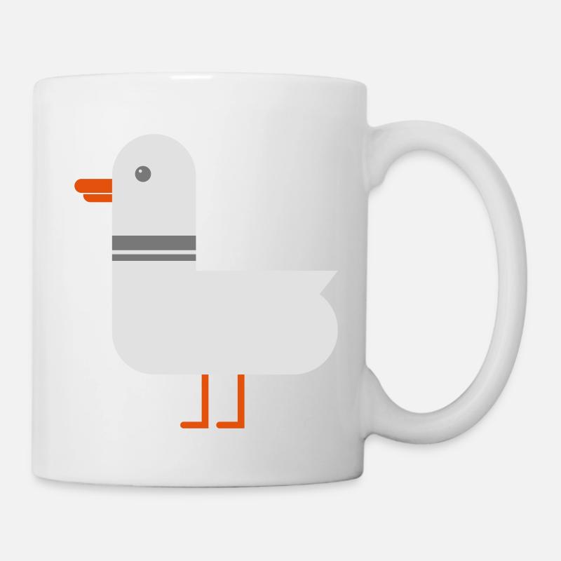 Möwe - Tasse - Weiß
