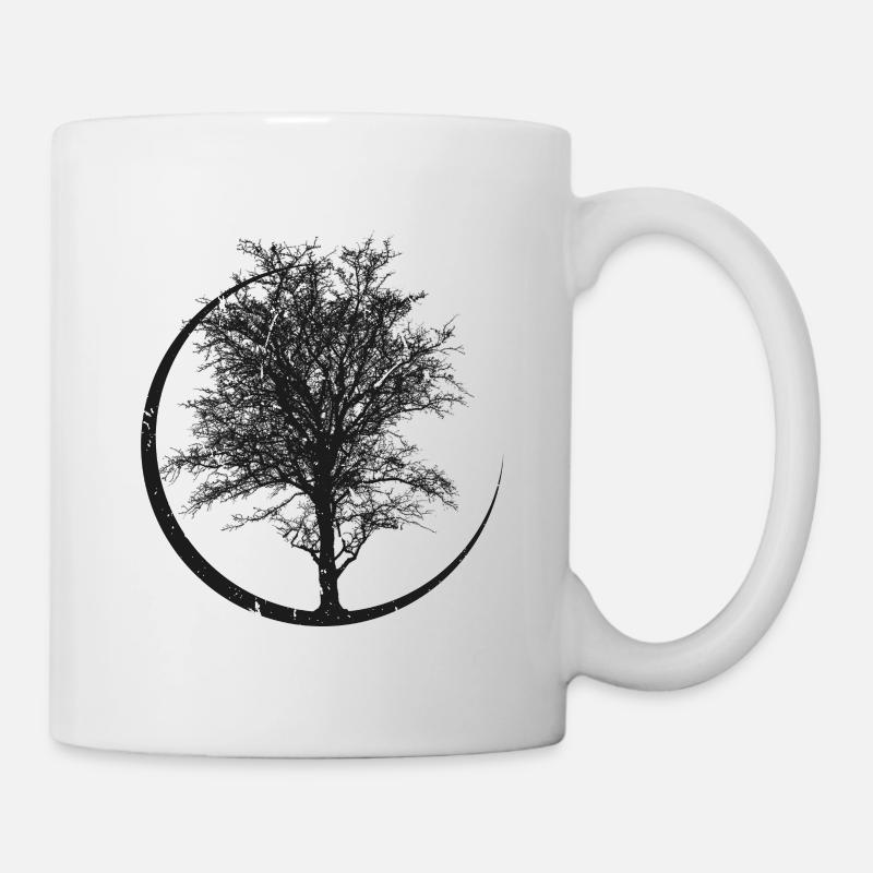 Baum - Tasse - Weiß