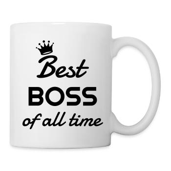 Manager Boss Chef Patron Work Job Society - Mug - white - Right