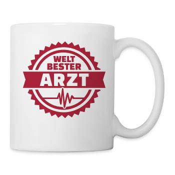Arzt - Tasse - Weiß - Rechts