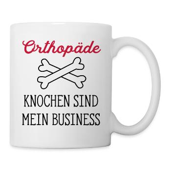 orthopäde - Tasse - Weiß - Rechts