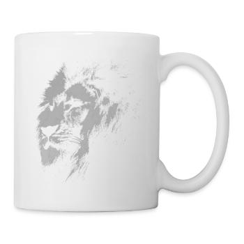 Wild lion - Mug - white - Right