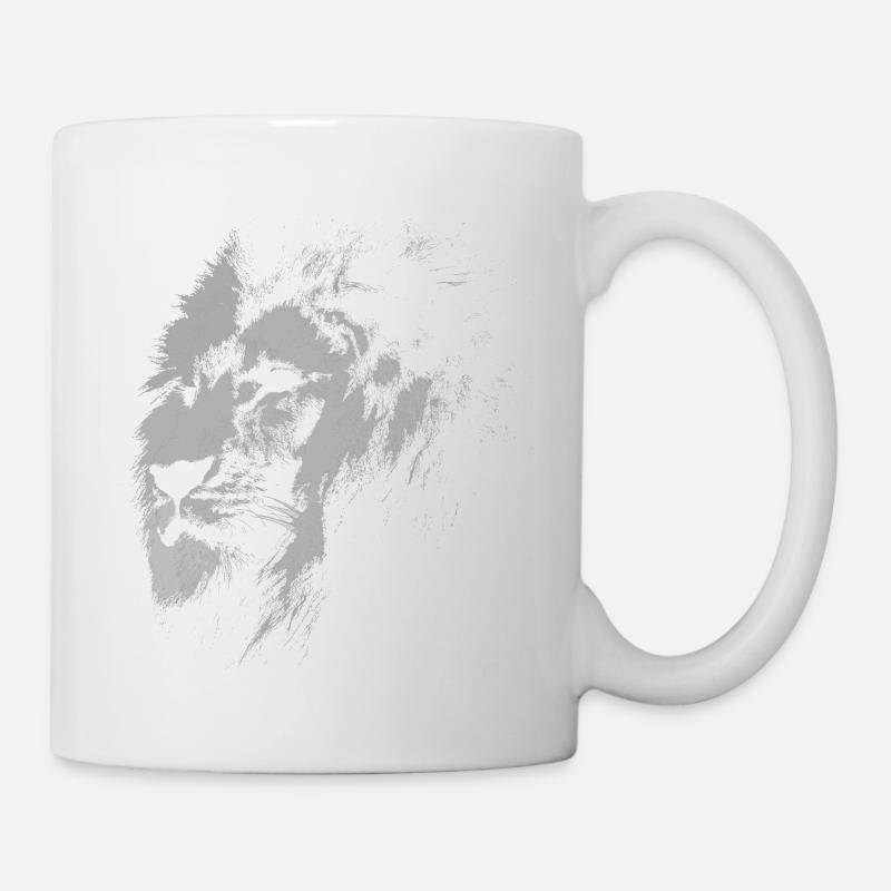 Wild lion - Mug - white