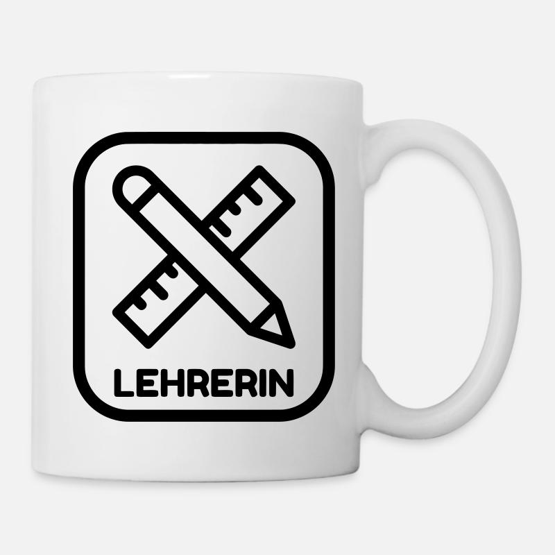 Lehrer / Professor / Schule / Lehrerin / Kind - Tasse - Weiß