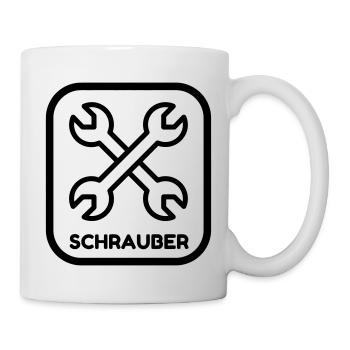 Mechanic Mechanik Mécanique Mécanicien Garage - Mug - white - Right