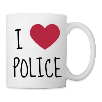 Police Officer Policeman Cop Policier Polizei - Mug - white - Right