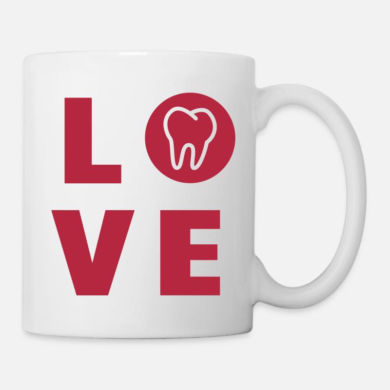 dentiste / dent / médecin / médecine - Mug blanc - blanc