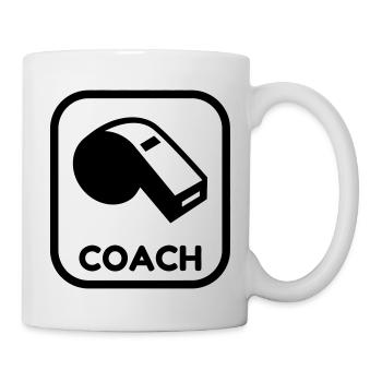 Coach Coaching Trainer Sport Entraineur Team - Mug - white - Right
