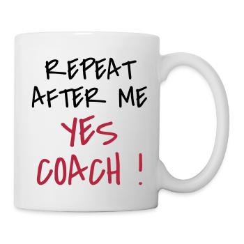Coach Coaching Trainer Sport Entraineur Team - Mug - white - Right