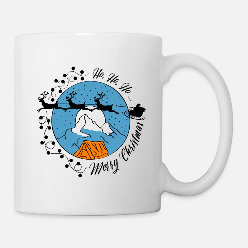 adventure santa || Christmas || Adventure - Mug - white