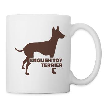 English Toy Terrier - Mug - white - Right