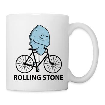 Rolling Stone (b) - Tasse - Weiß - Rechts