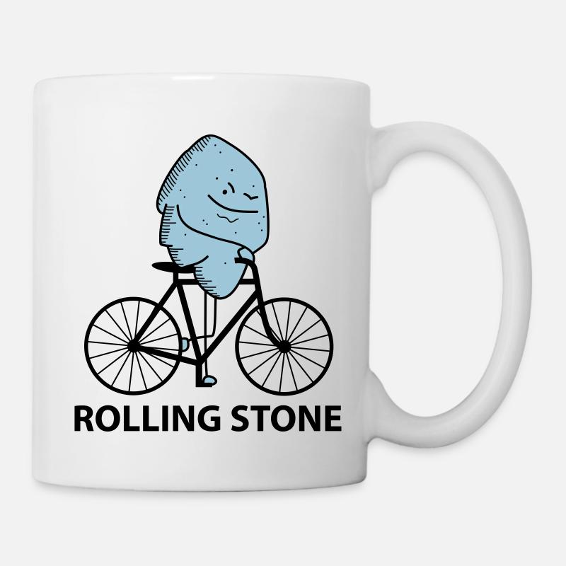 Rolling Stone (b) - Mug - white