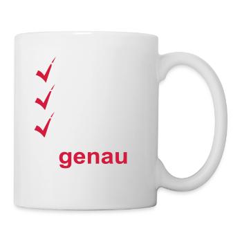 Marathon - Tasse - Weiß - Rechts