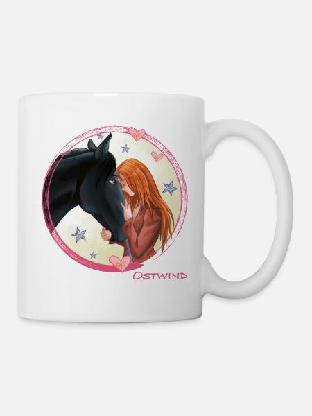 Ostwind Mika und Ostwind Pferdeliebe - Tasse - Weiß