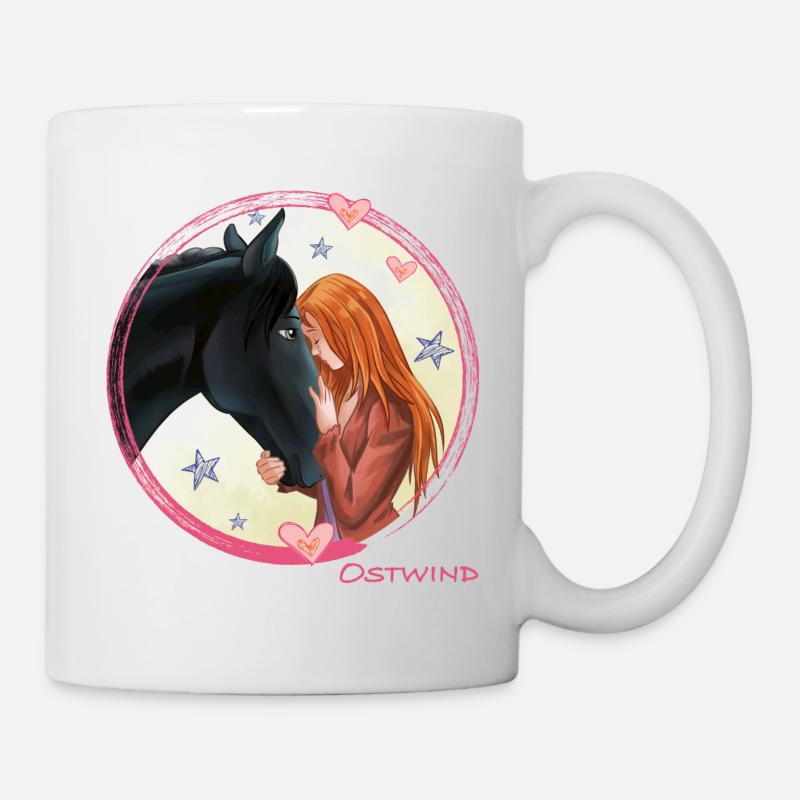 Ostwind Mika und Ostwind Pferdeliebe - Tasse - Weiß